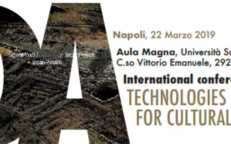 22/03/19 International Conference Technologies & Digital Artefacts for Cultural Heritage
